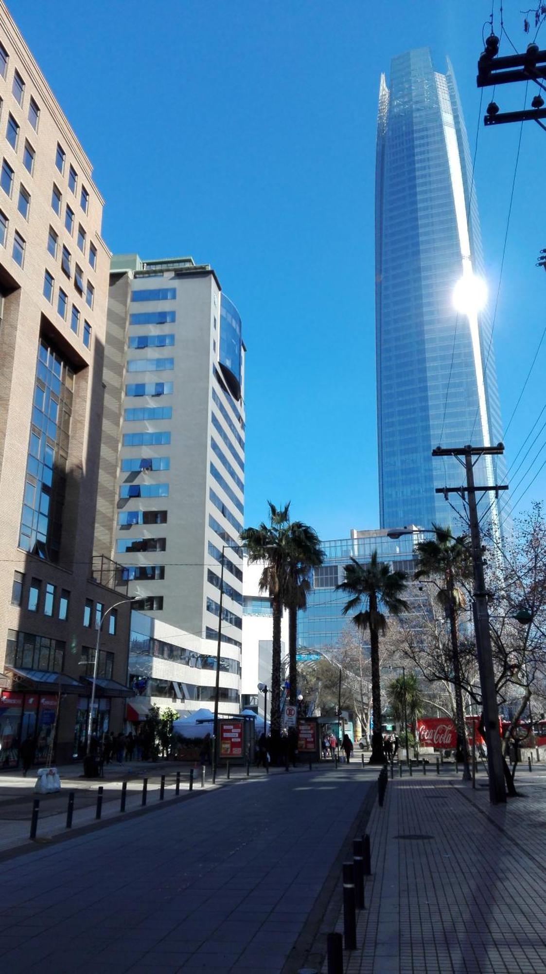 Providencia Departamento A Pasos Costanera Center Daire Santiago Dış mekan fotoğraf